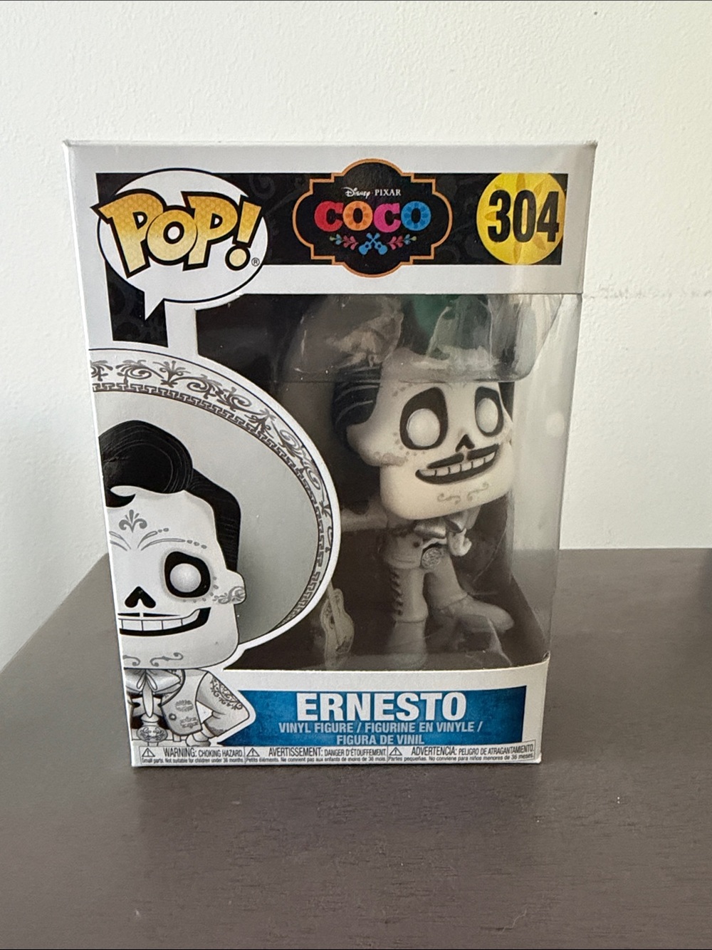 Funko POP! COCO Ernesto Vinyl Figure - White, Gray, Black